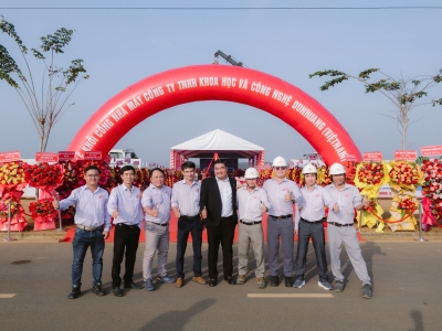 GROUNDBREAKING CEREMONY FOR THE CONSTRUCTION OF DUNHUANG SCIENCE AND TECHNOLOGY COMPANY LIMITED (VIETNAM) FACTORY