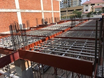 THI CÔNG GHÉP CỐP PHA VÁN KHUÔN CỘT NHÀ DÂN