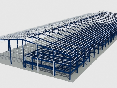 INDUSTRIAL FACTORY STRUCTURE