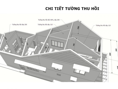 KẾT CẤU TƯỜNG THU HỒI MÁI NHÀ
