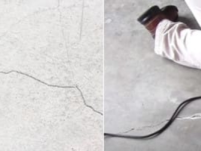 INSTRUCTIONS ON HOW TO TREAT CONCRETE CRACKS